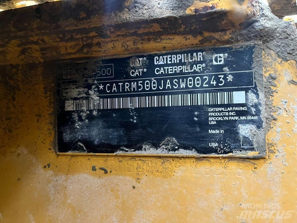 CAT RM500 Asphalt recycling