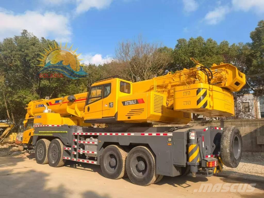 XCMG XCT 80 Track mounted cranes
