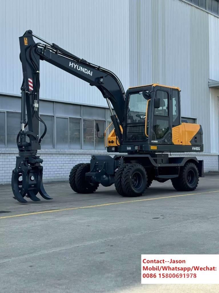 Hyundai HW80 Wheeled excavators