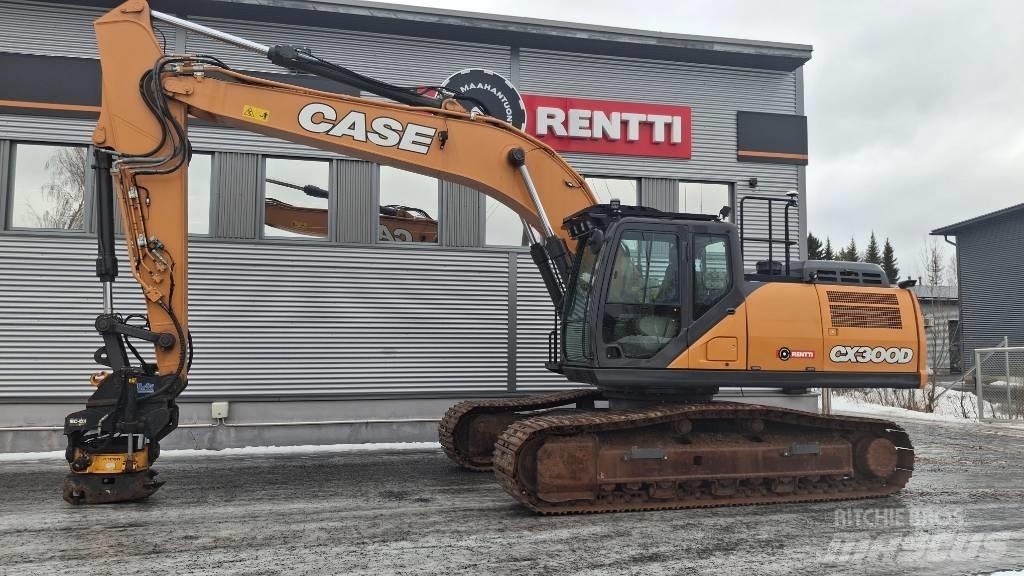 CASE CX300D Crawler excavators