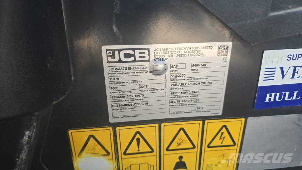JCB 540-140 Telescopic handlers