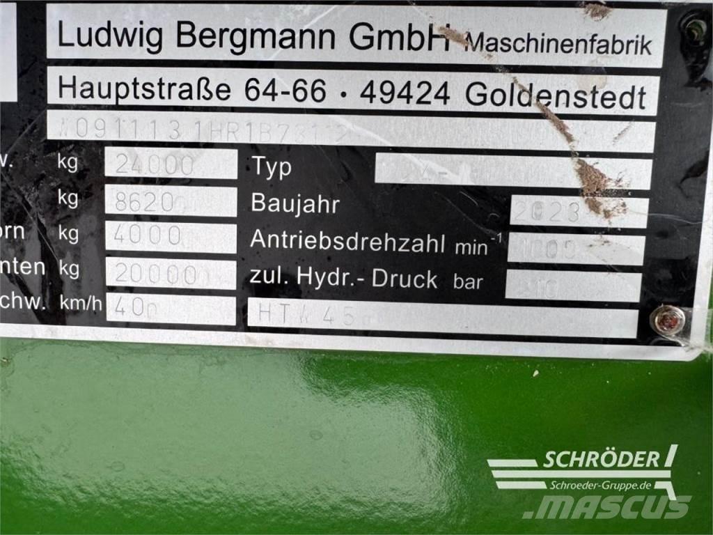 Bergmann HTW 45 S Grain / Silage Trailers