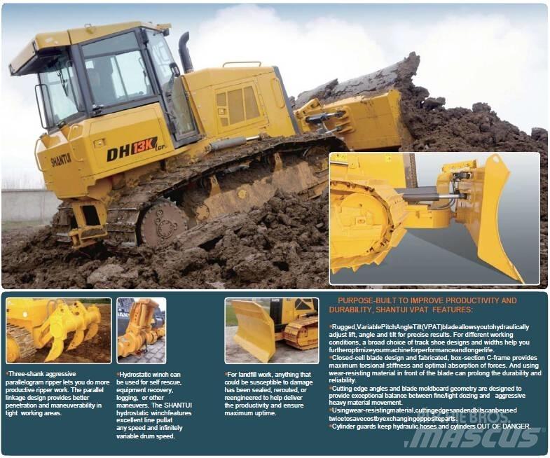 Shantui DH13K Crawler dozers
