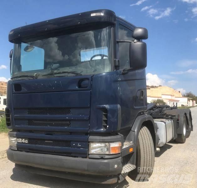 Scania 124 G Tipper trucks