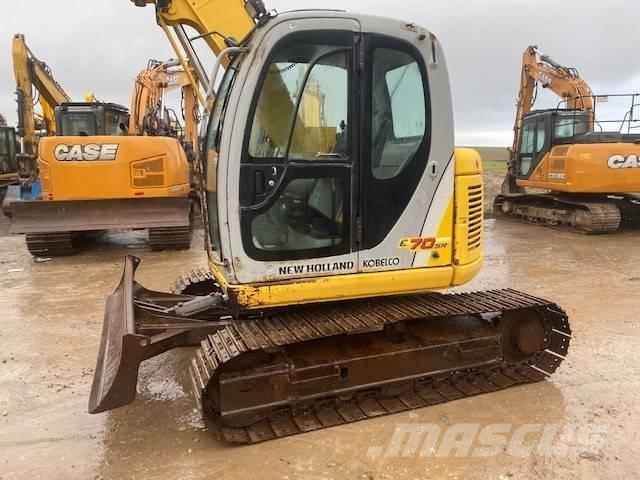 New Holland E 70 SR Mini excavators  7t - 12t