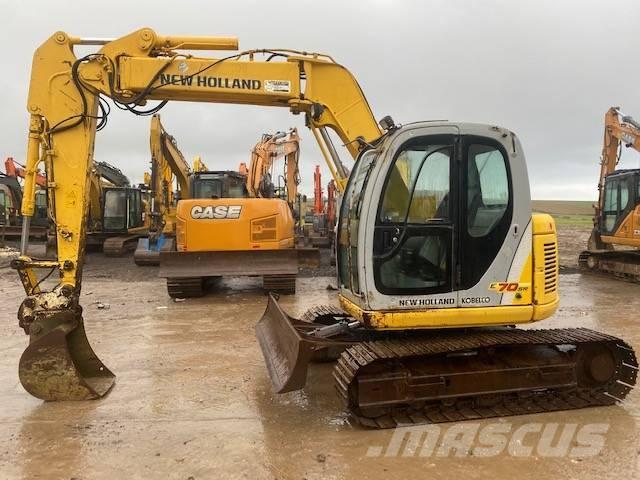 New Holland E 70 SR Mini excavators  7t - 12t