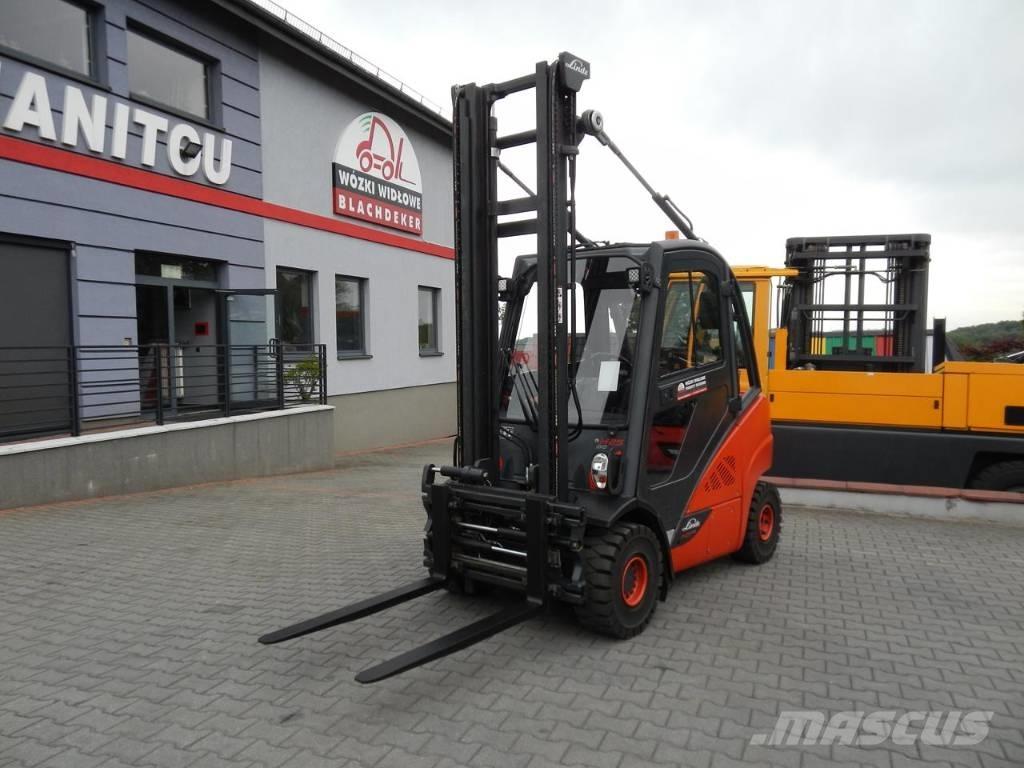 Linde H25T-02 LPG trucks