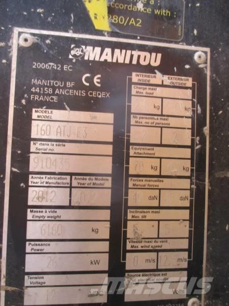 Manitou 160 ATJ Articulated boom lifts