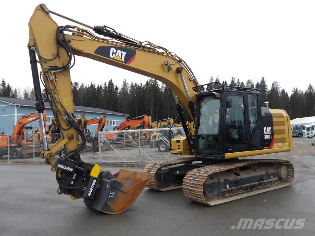 CAT 316 F Crawler excavators
