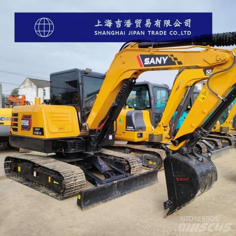 Sany SY 55 Crawler excavators
