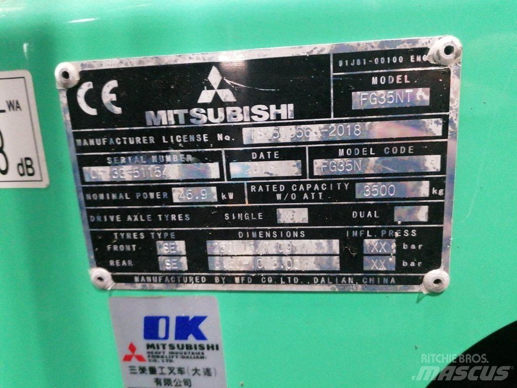 Mitsubishi FG35NT LPG trucks