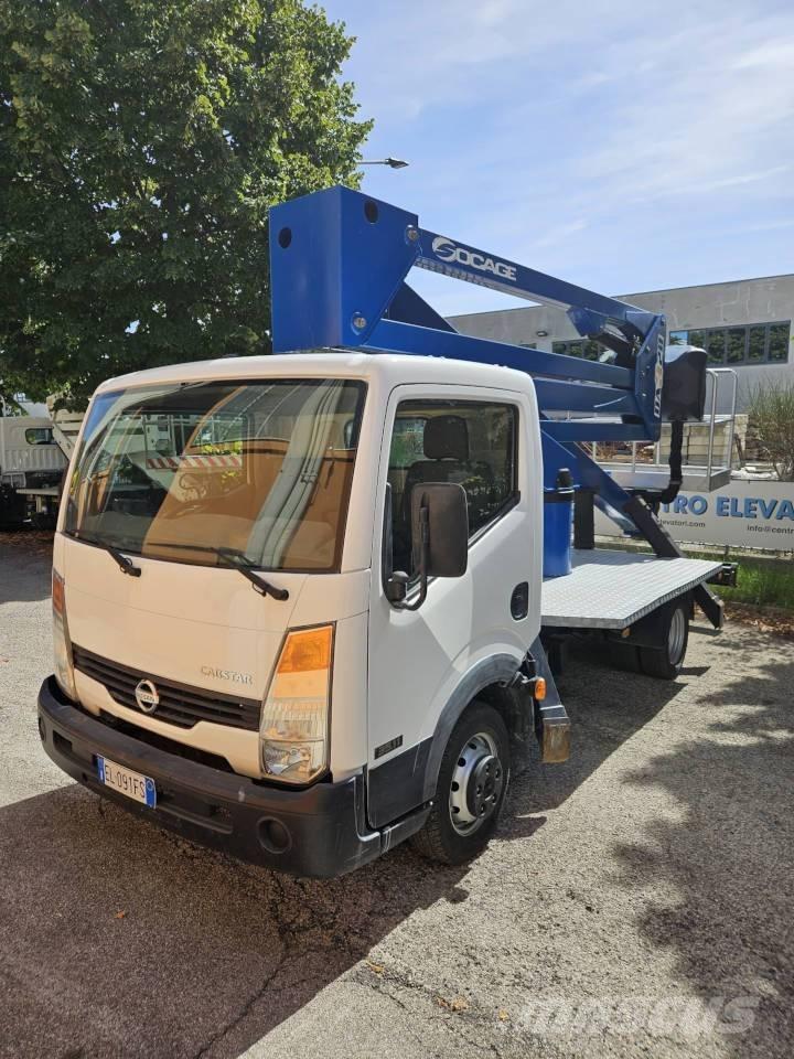 Socage DA 320 Truck mounted platforms