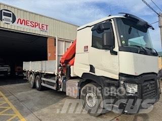 Renault C 460 Curtain sider trucks