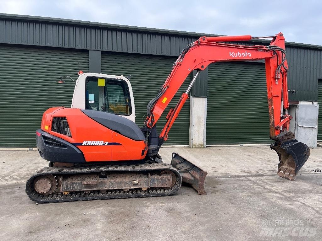 Kubota KX 080-3 Mini excavators < 7t (Mini diggers)