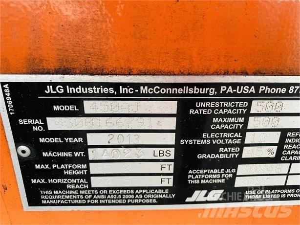 JLG 450 AJ Articulated boom lifts