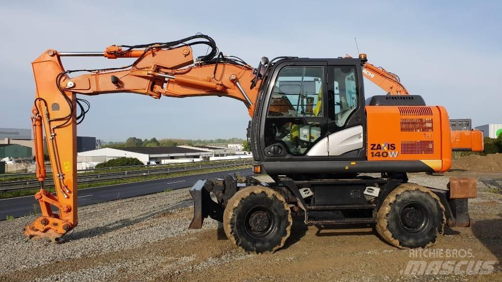 Hitachi ZX140W-5B Wheeled excavators