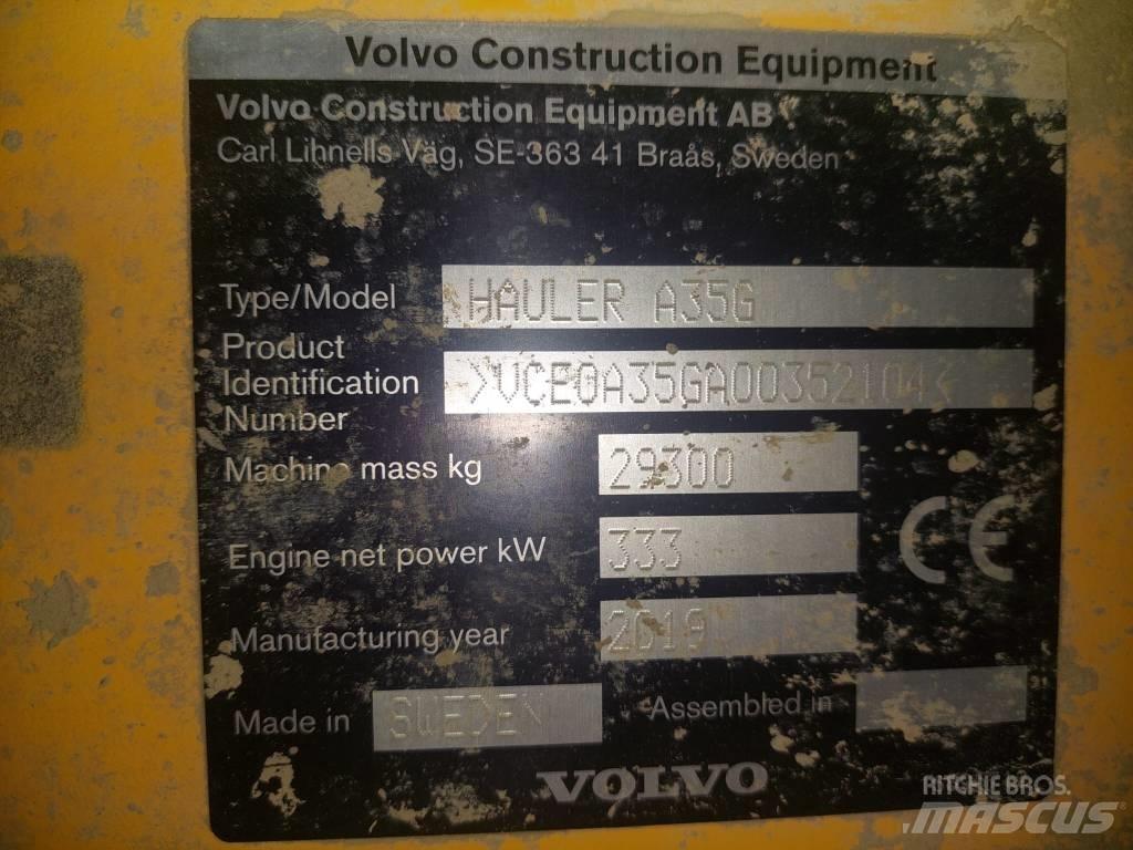 Volvo A 35 G Articulated Haulers
