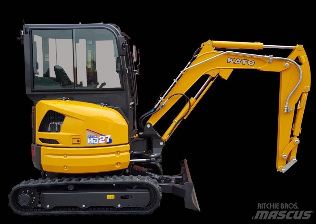 Kato 27V5 Mini excavators < 7t (Mini diggers)