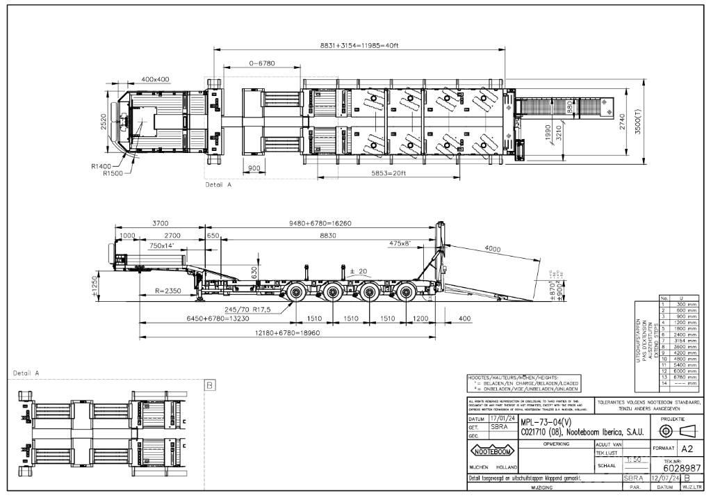 Nooteboom MPL-73-04V Low loader-semi-trailers