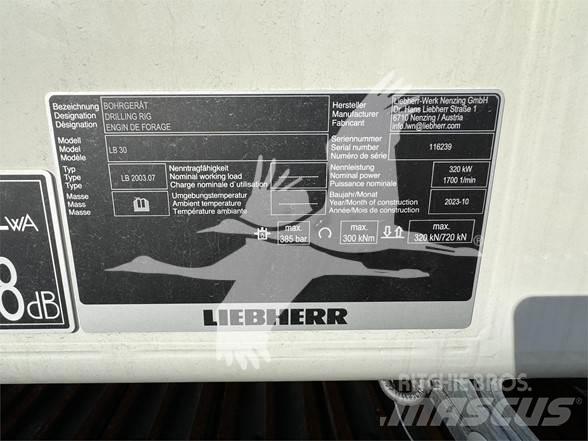 Liebherr LB30 Surface drill rigs