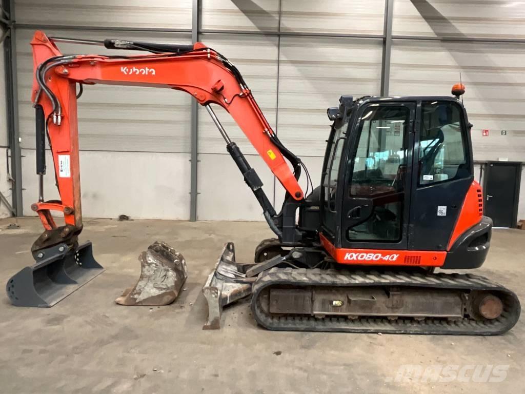 Kubota KX 080-4 A Mini excavators  7t - 12t