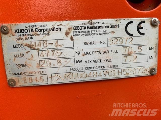 Kubota U 48-4 Mini excavators < 7t (Mini diggers)