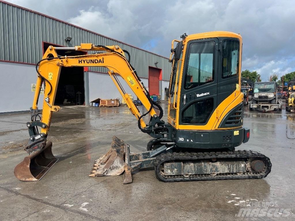 Hyundai R30 Z-9AK Mini excavators < 7t (Mini diggers)