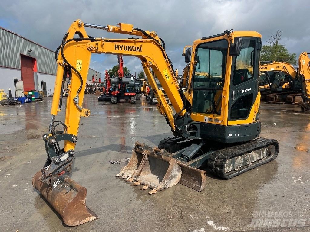 Hyundai R30 Z-9AK Mini excavators < 7t (Mini diggers)