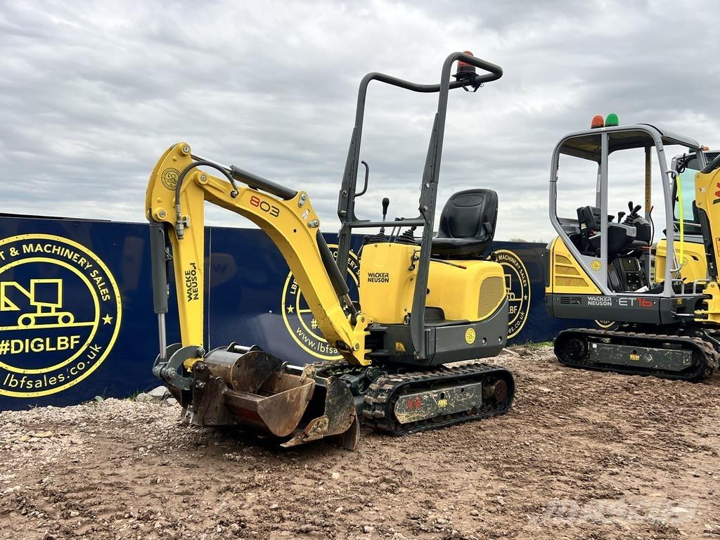 Wacker Neuson 803 Special excavators