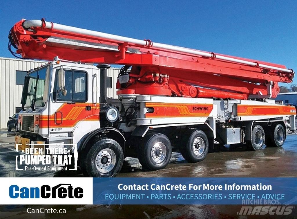 Schwing 53m Concrete pumps