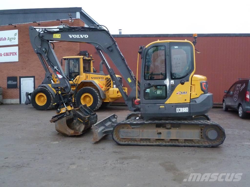Volvo ECR 88 D Mini excavators  7t - 12t