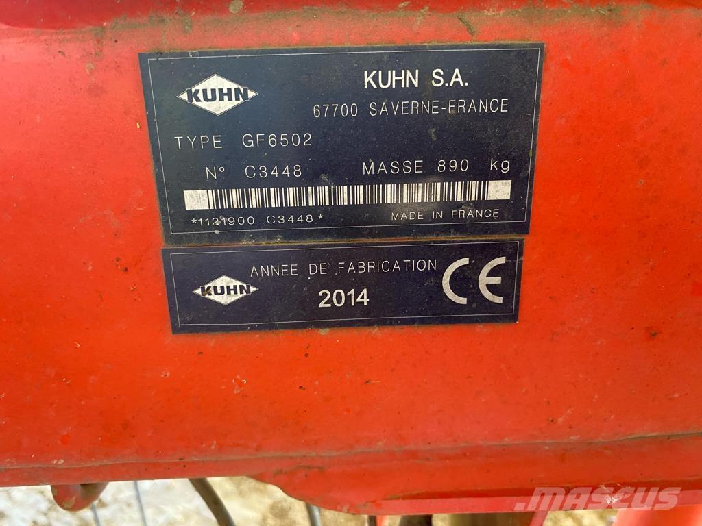 Kuhn GF 6502 Rakes and tedders