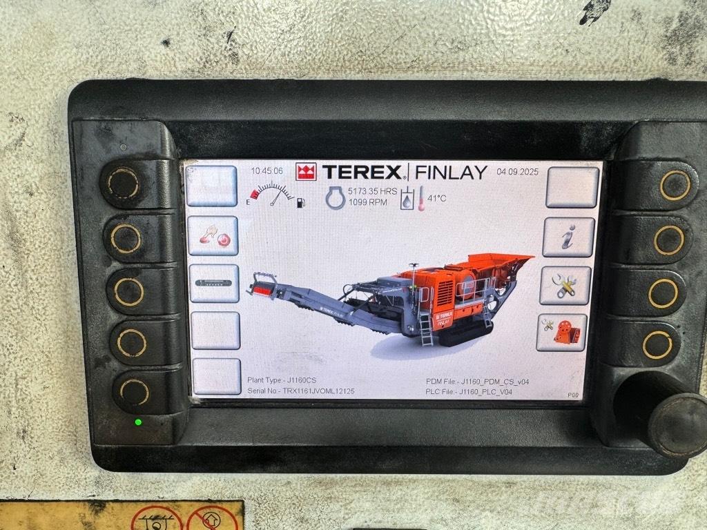 Terex Finlay J-1160 Mobile crushers