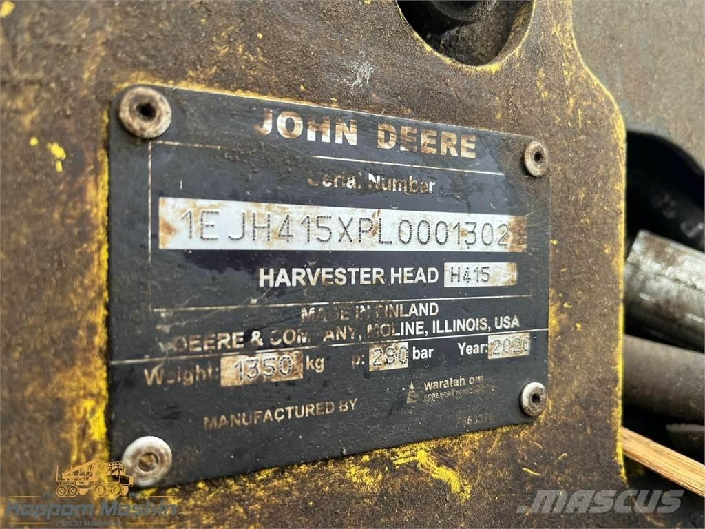 John Deere H415 Harvester heads