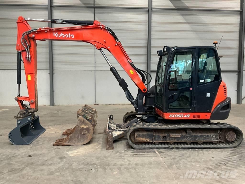 Kubota KX 080-4 A Mini excavators  7t - 12t