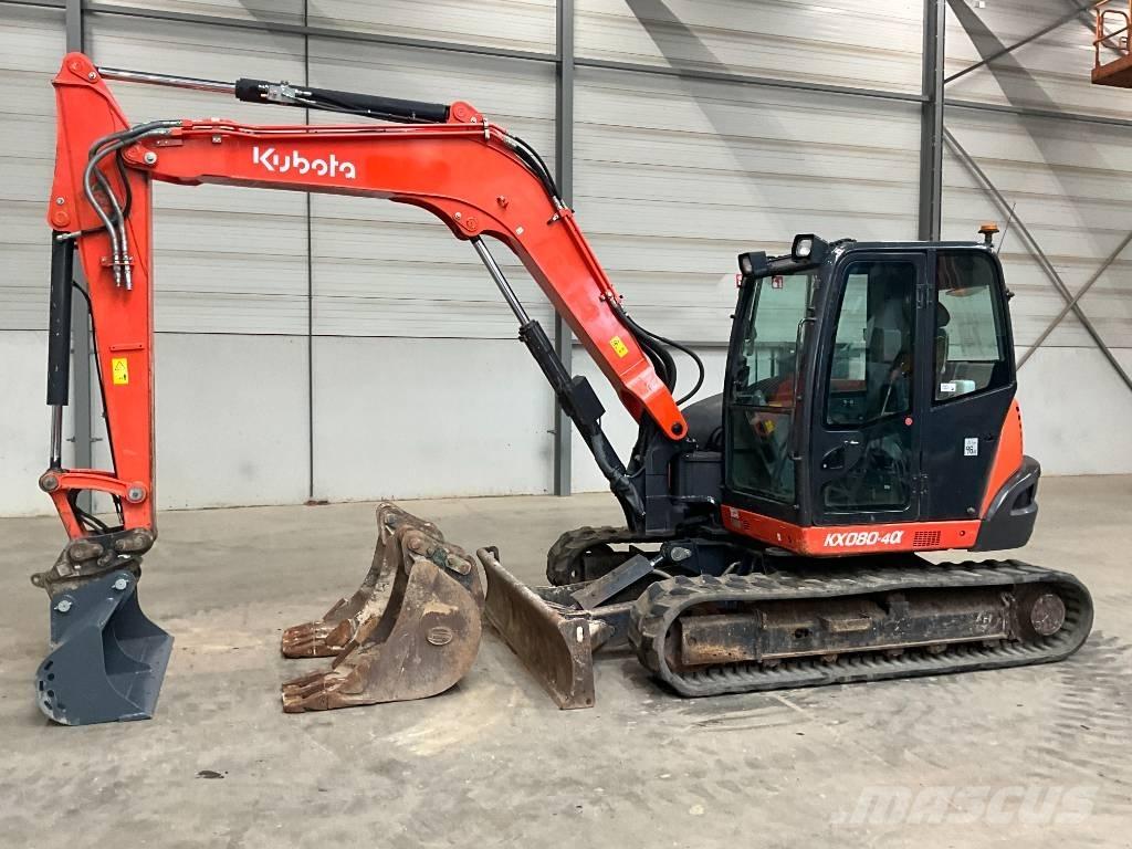 Kubota KX 080-4 A Mini excavators  7t - 12t