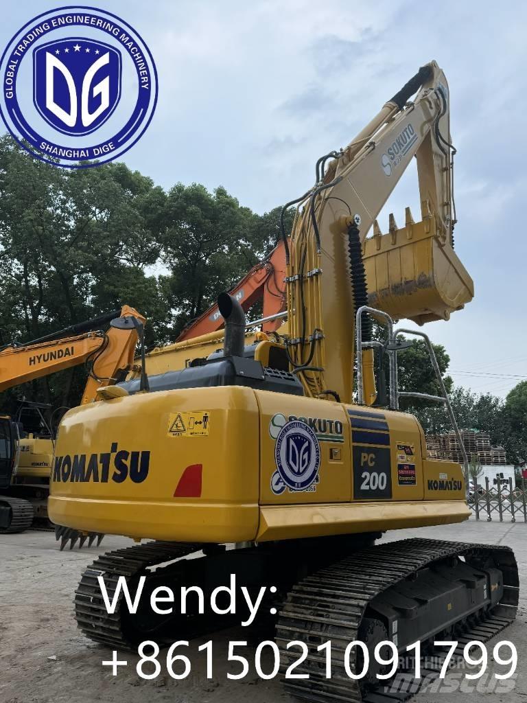 Komatsu PC 200-8 Crawler excavators