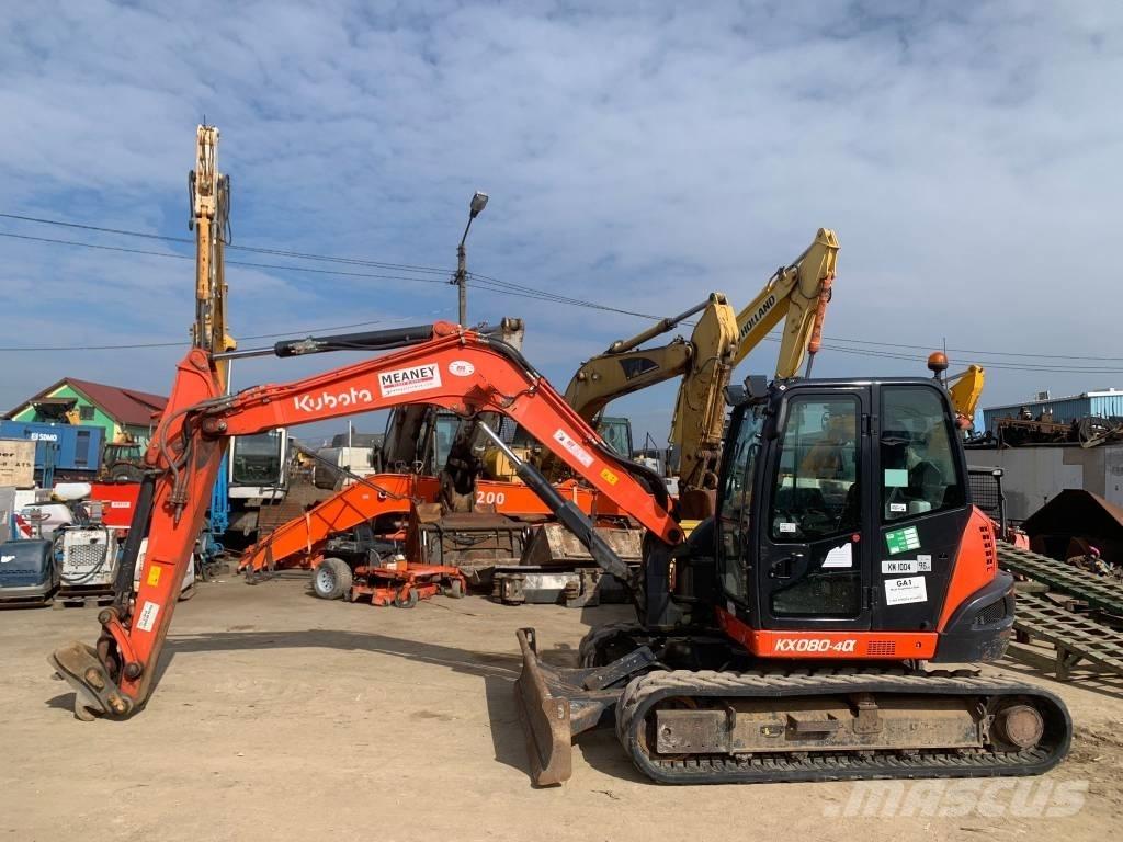 Kubota KX 080-4A Mini excavators  7t - 12t