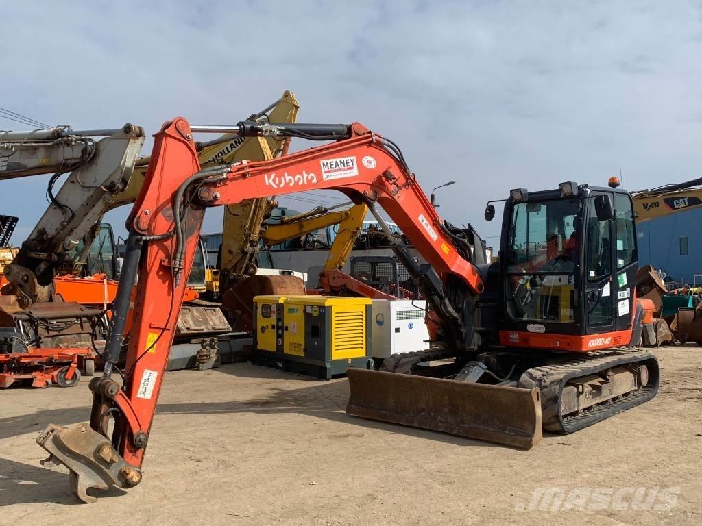 Kubota KX 080-4A Mini excavators  7t - 12t