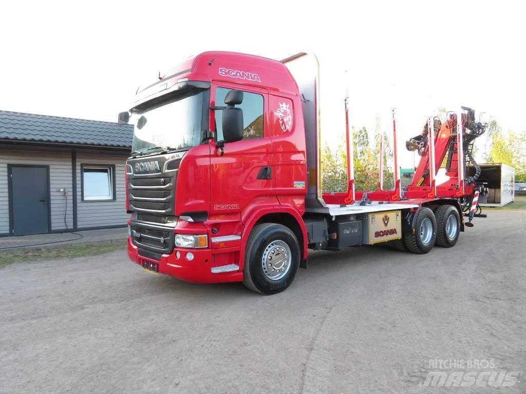 Scania R 500 Timber trucks