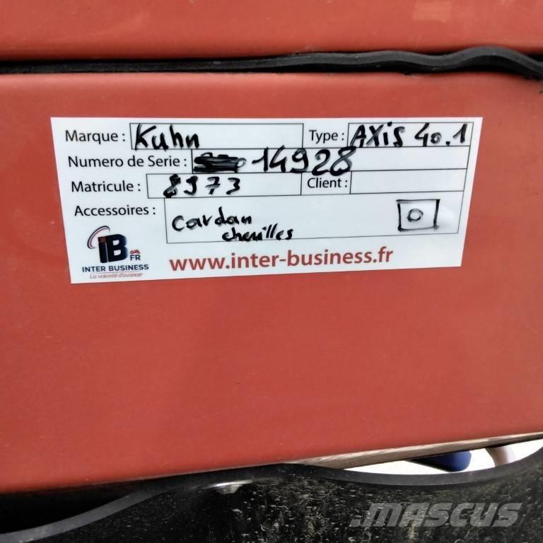 Kuhn Axis 40.1 Mineral spreaders