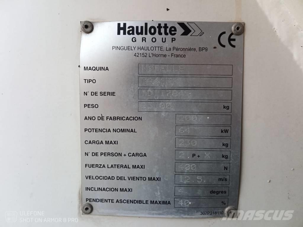 Haulotte HA 41 PX Articulated boom lifts