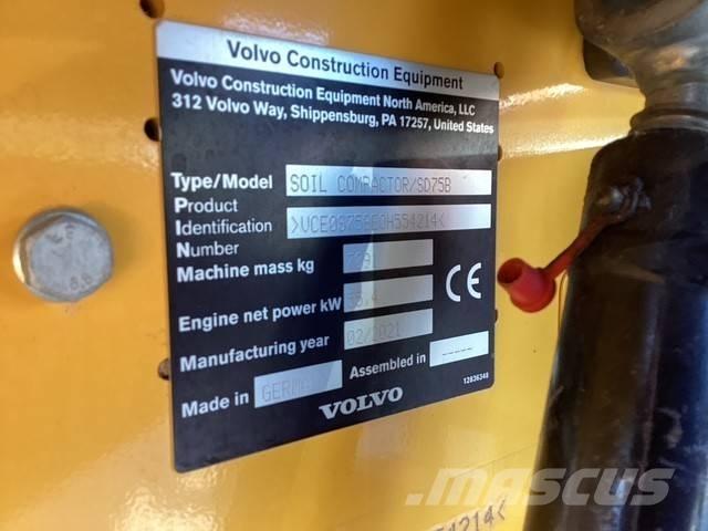 Volvo SD 75 B Single drum rollers