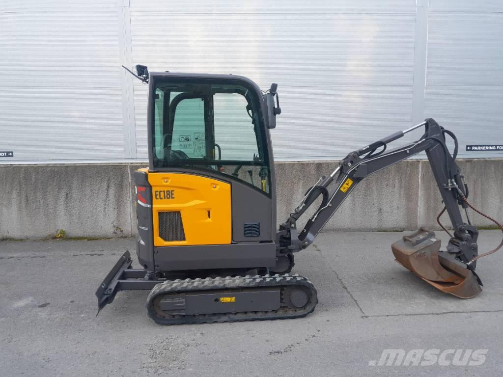 Volvo EC18E Mini excavators < 7t (Mini diggers)