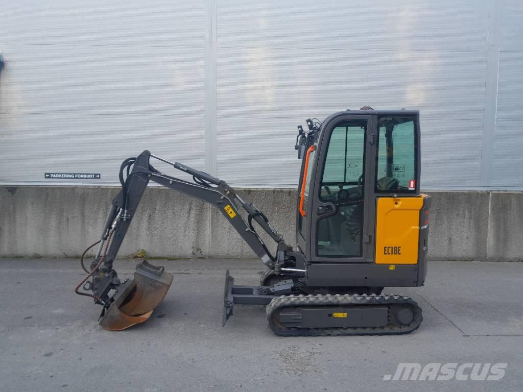 Volvo EC18E Mini excavators < 7t (Mini diggers)
