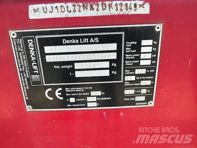 Denka-Lift DL 22 N Trailer mounted platforms