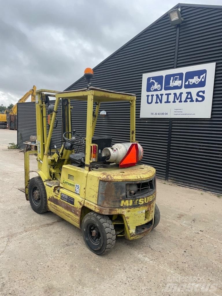 Mitsubishi FG20 LPG trucks