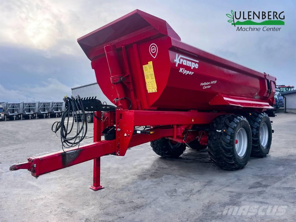 Krampe HP 20 Tipper trucks