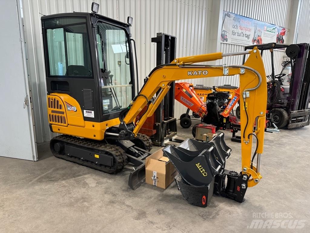 Kato HD 19vxt Mini excavators < 7t (Mini diggers)
