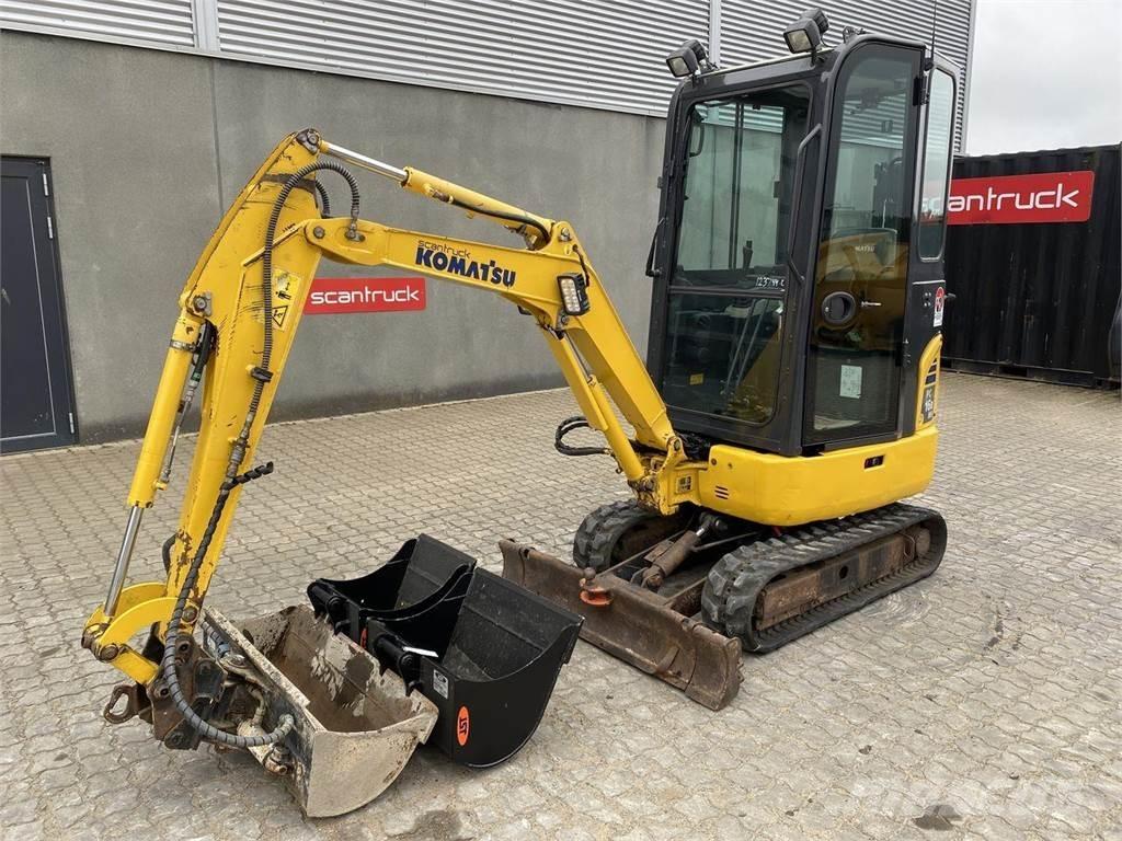 Komatsu PC16R-3HS Wheeled excavators